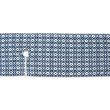 Dii Blue Ikat Outdoor Table Runner With Zipper
