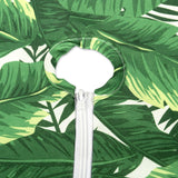 Dii Banana Leaf Outdoor Table Runner With Zipper