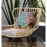 Vase Sunflower Matches Broadcloth Indoor Outdoor Blown And Closed Pillow Green Pink Blue