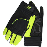 HiVis Padded Palm Utility Glove L