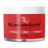 Glam And Glits - Color Blend Acrylic Powder - BL3119 Pucker Up 2oz