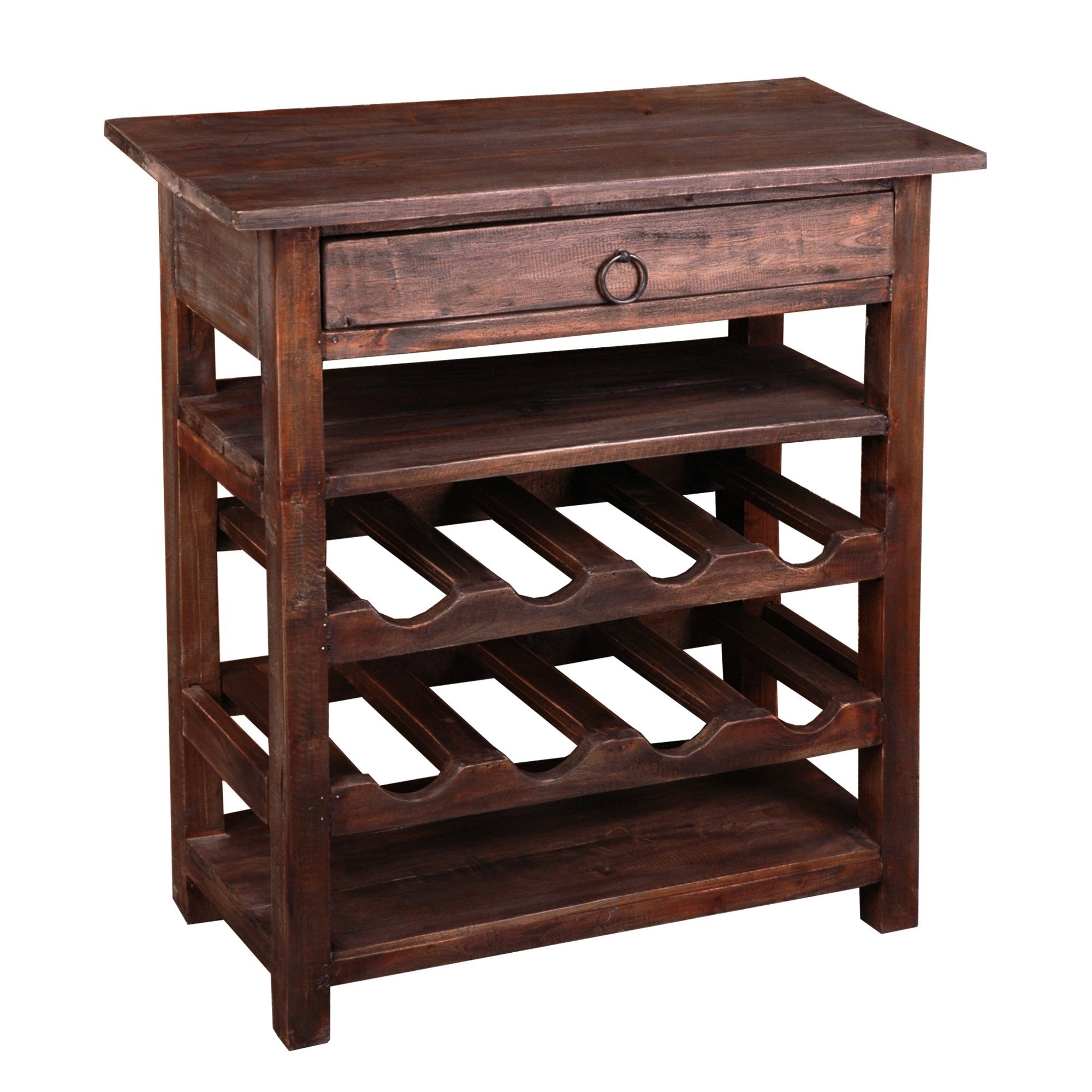 Sunset Trading Cottage Wine Server With Drawer