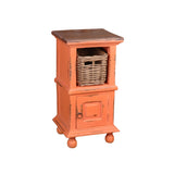 Sunset Trading Cottage End Table With Basket