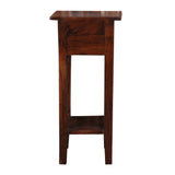 Sunset Trading Cottage Narrow Side Table | Java Brown