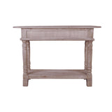 Sunset Trading Cottage Console Table | Natural Limewash