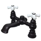 Kingston Brass CC1136T5 Vintage 7Inch Deck Mount Tub Faucet, Oil Rubbed Bronze