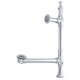 Kingston Brass CC3091 Tub Drain, Polished Chrome