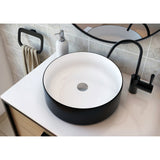 Adam Over The Counter Vessel Stone Basin Sink