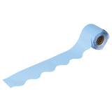 Light Blue Rolled Scalloped Border, 36