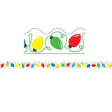 Holiday Lights Scalloped Border, 39 Feet