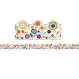 You-Nique Flowers Scalloped Border, 39 Feet