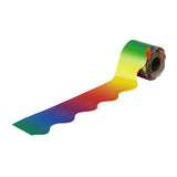 Rainbow Rolled Scalloped Border, 36