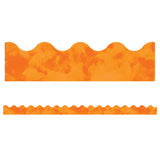 Celebrate Learning Watercolor Orange Scalloped Border, 39