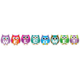 Colorful Owl Welcome Bulletin Board Set