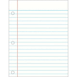 Write-on/Wipe-off Notebook Paper Chart
