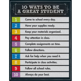 10 Ways to be a Good Student Chartlets