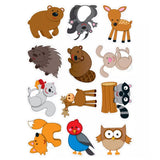 Woodland Animals Cut-Outs, Pack of 36