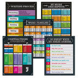 Chalkboard Writing Charts, Set of 5