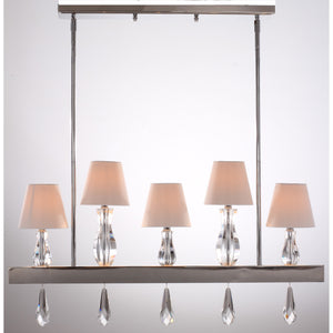 5Lt Chandelier - Finish Chrome