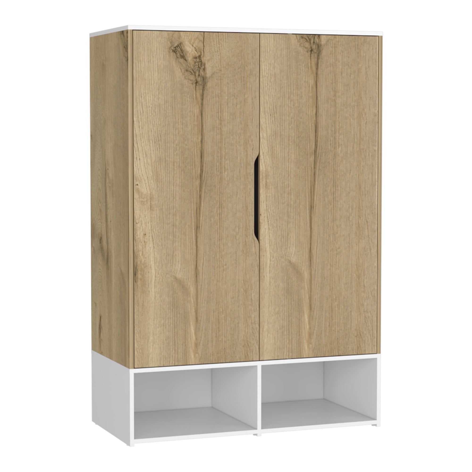 Rosie Armoire -Bedroom -Light Oak / White