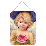 Caroline'S Treasures Little Angel By Debbie Cook Wall Or Door Hanging Prints Cdco0249Ds1216, 16H X 12W, Multicolor