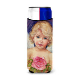 Caroline'S Treasures Cdco0249Muk Little Angel By Debbie Cook Ultra Beverage Insulators For Slim Cans, Multicolor