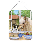 Caroline'S Treasures Jack Russel Puppy And Foal Horse Wall Or Door Hanging Prints Cdco0379Ds1216, 16Hx12W, Multicolor