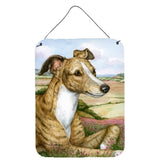Caroline'S Treasures Lurcher By Debbie Cook Wall Or Door Hanging Prints Cdco0385Ds1216, 16Hx12W, Multicolor