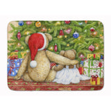 Caroline'S Treasures Christmas Teddy Bears With Tree Floor Mat, 19 X 27, Multicolor