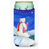 Caroline'S Treasures Cdco0488Tbc Polar Bear With Hot Water Bottle Tall Boy Beverage Insulator Hugger, Multicolor