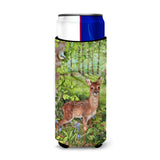 Caroline'S Treasures Cdco0504Muk European Roe Deer Fawn Ultra Beverage Insulators For Slim Cans, Multicolor