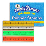 Number Line Stamps, Set of 4