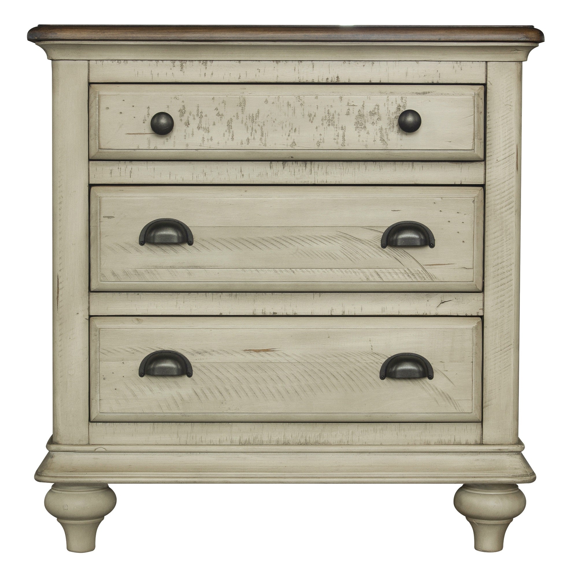 Sunset Trading Shades Of Sand 3 Drawer Nightstand