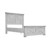 Sunset Trading Crossing Barn King Wood Panel Bed