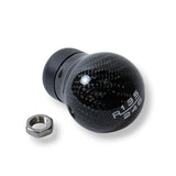 JSD 6-Speed Shift Knob; Black Carbon Fiber (15-25 Mustang GT, Dark Horse)