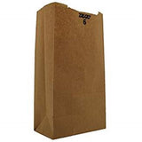 Duro Hilex Poly 18406 Grocery Kraft Bag Brown Case of 500