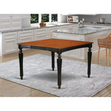 Cht-Blk-T Chelsea Gathering 54 Square Counter Height Dining Table With 18 Butterfly Leaf In Black Finish (Only Tabletop Avai