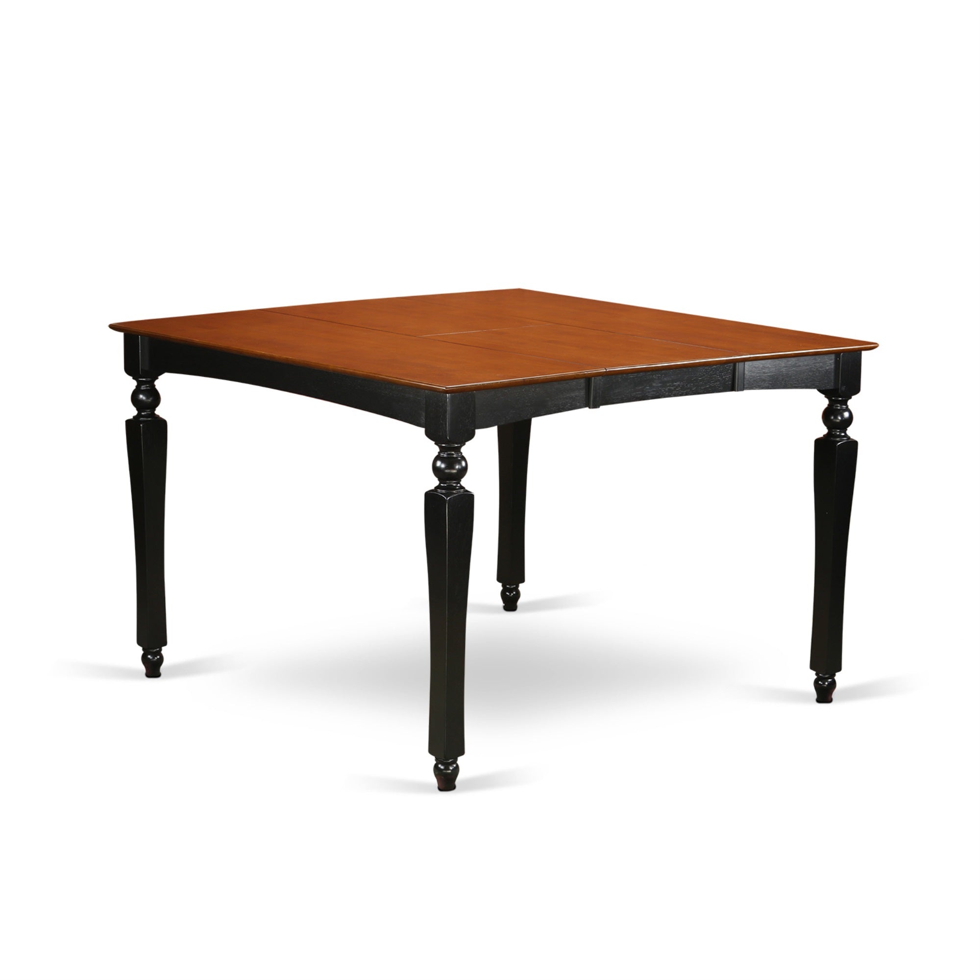 Cht-Blk-T Chelsea Gathering 54 Square Counter Height Dining Table With 18 Butterfly Leaf In Black Finish (Only Tabletop Avai