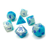 Gemini Polyhedral Dice Set | Set Of 7 Dice In A Variety Of Sizes Designed For Roleplaying Games | Premium Quality Dice For Table