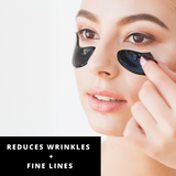 PURE SOL. Beauty Wake Up Hydrogel Eye Mask Charcoal + Hyaluronic Acid
