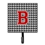 Caroline'S Treasures Cj1021-Bsh4 Monogram-Initial B Hounds Tooth Leash Holder Or Key Hook Cj1021, Small, Multicolor