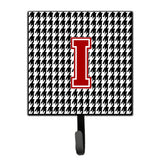 Caroline'S Treasures Cj1021-Ish4 Monogram-Initial I Hounds Tooth Leash Holder Or Key Hook Cj1021, Small, Multicolor