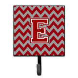 Caroline'S Treasures Letter E Chevron Maroon And White Leash Or Key Holder Cj1049-Esh4, Small, Multicolor