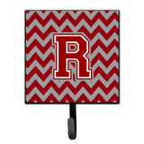 Caroline'S Treasures Letter R Chevron Maroon And White Leash Or Key Holder Cj1049-Rsh4, Small, Multicolor