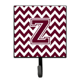 Caroline'S Treasures Letter Z Chevron Maroon And White Leash Or Key Holder Cj1051-Zsh4, Small, Multicolor