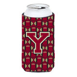 Letter Y Football Garnet And Gold Tall Boy Beverage Insulator Hugger Cj1078-Ytbc