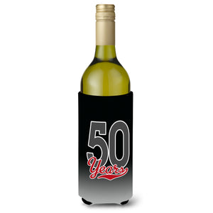 50 Years Wine Bottle Beverage Insulator Hugger Cj1087Literk
