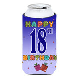 Happy 18Th Birthday Tall Boy Beverage Insulator Hugger Cj1109Tbc