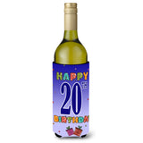 Happy 19Th Birthday Wine Bottle Beverage Insulator Hugger Cj1120Literk