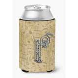 Letter P Musical Instrument Alphabet Can Or Bottle Hugger Cj2004-Pcc